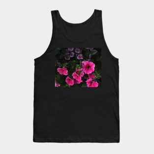 Pretty petunia hanging basket Tank Top